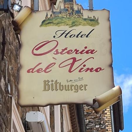 Hotel Osteria Del Vino Cochem Exteriör bild